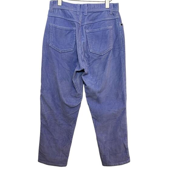 Vintage 90s Bill Blass Purple Lavender Corduroy Pants High Rise Straight Leg 8P - Picture 2 of 7